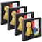 4 Pack: Black 20" x 20" Shadow Box by Studio Décor®